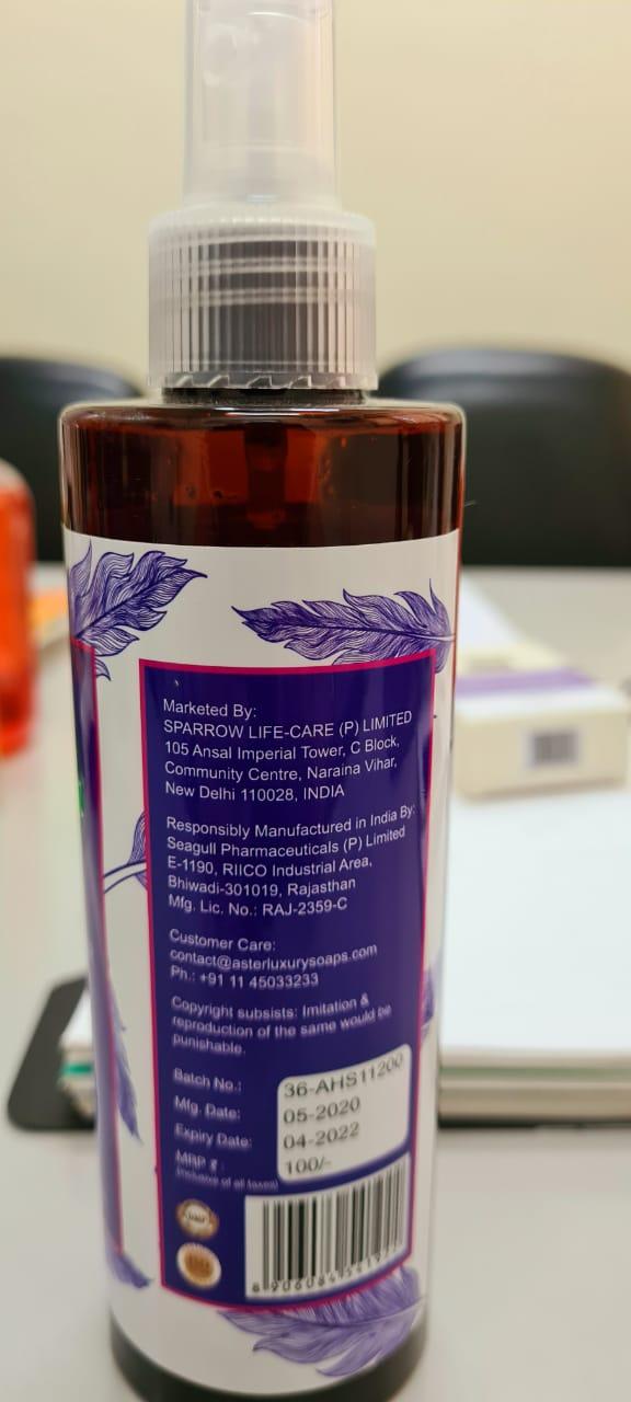 ASTER Instant Hand Sanitizer by Seagull Pharma